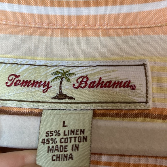 Tommy Bahama Linen Button Down Shirt - Picture 2 of 5